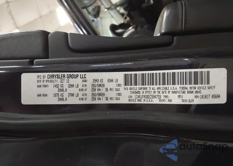 2013 Jeep Grand Cherokee Laredo Altitude из США, поврежденный, VIN 1C4RJFAG8DC594733